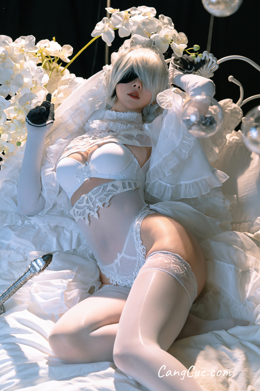Coser@云溪溪 (Yunx1x1) & 奶桃 – 2B本 YoRHa No.2 Type B 上 ảnh 116